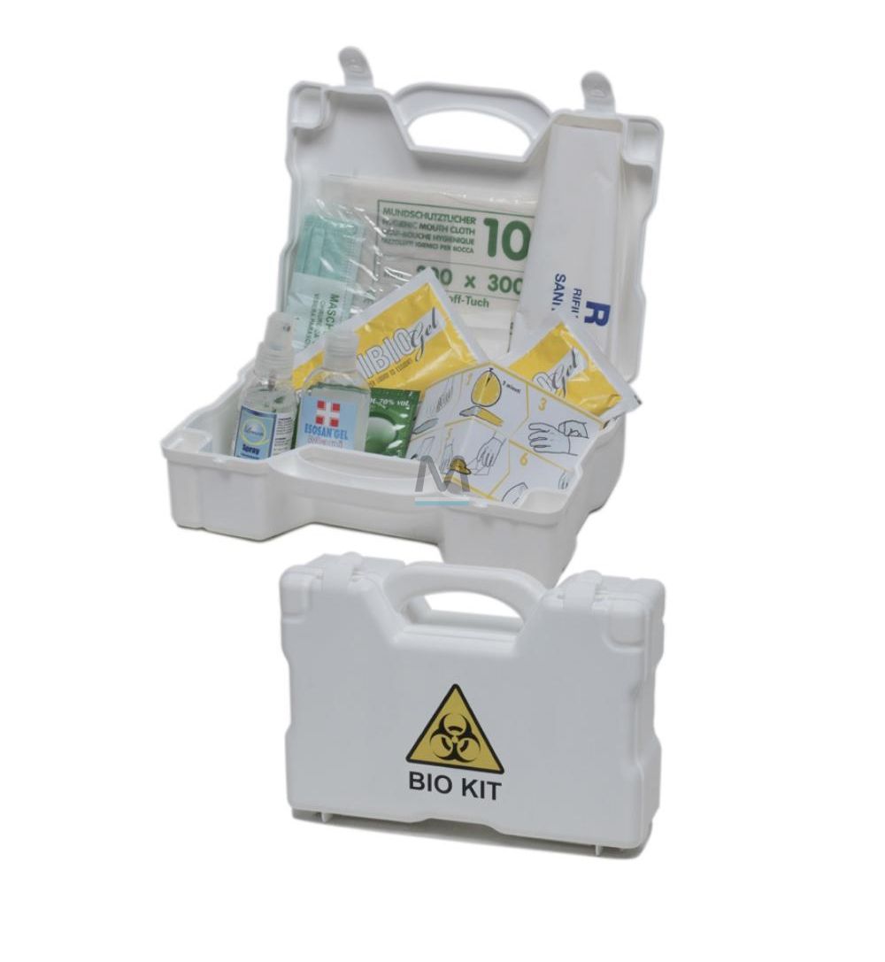 Polvere assorbente liquidi organici kit emergenza in valigietta – PULVIBIO