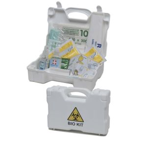 Polvere assorbente liquidi organici kit emergenza in valigietta – PULVIBIO