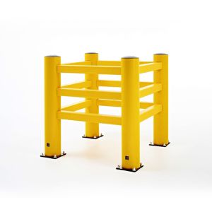 Barriera di sicurezza per colonne e pilastri