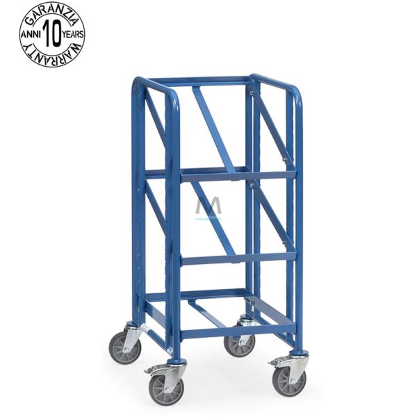 Carrello portamateriale a 3 ripiani dim. 510x630 mm