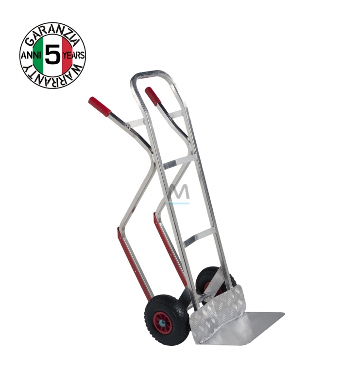 Carrello Per Traslochi Carrello Portapesi DIABLO-FS - Portata 120 Kg, Pieghevole, In Acciaio, Con Impugnatura Ergonomica Carrello Elettrico Per Scale - 11