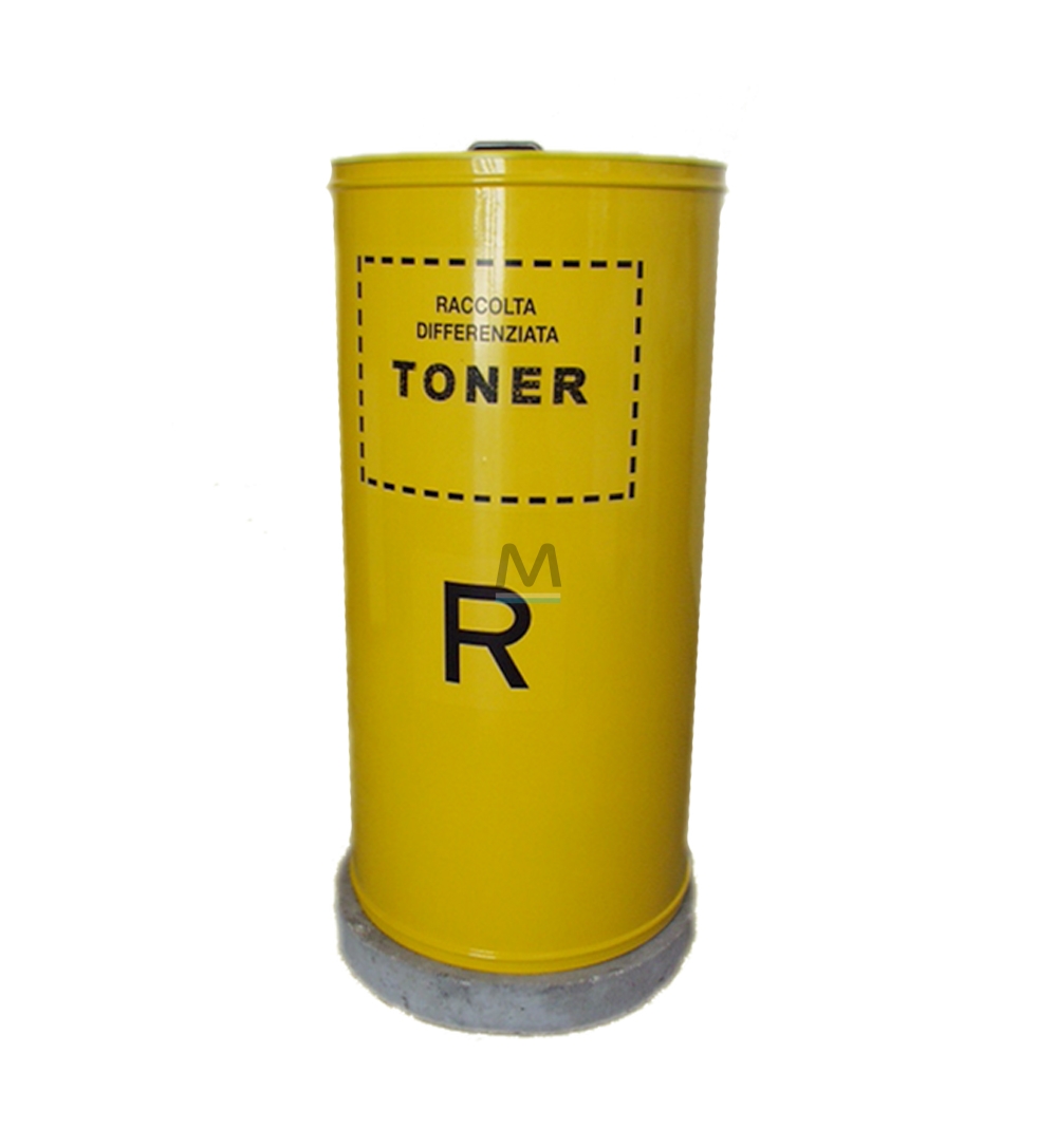 Contenitore cilindrico per toner esausti - 100 Lt