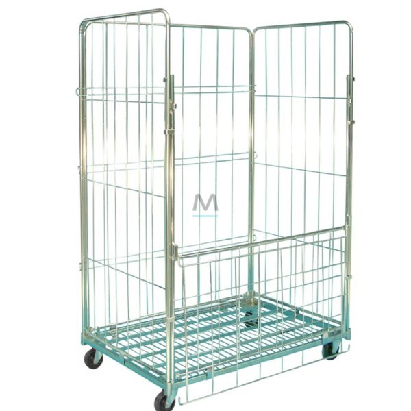 Neo Carrello Pieghevole In Alluminio Con Ruote, Manico Telescopico E Piedi In Acciaio, Capacità 100 Kg – Compatto E Resistente Per Il Trasporto